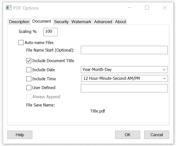 Win2PDF-document-settings